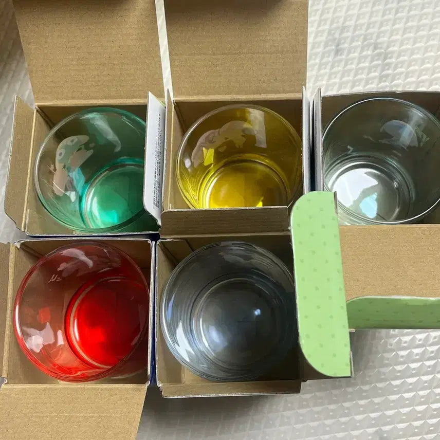[BUNJANG] Keroro "Ichiban Kuji" Prize G Glass Cup Full Set / 케로로 제일복권 G상 컵 풀세트