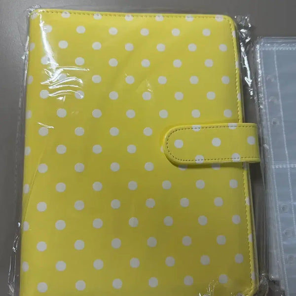 [BUNJANG] A5 Photocard Binder with 40 Sheets of 4-Pocket Sleeves (Sealed) / A5 포카 바인더 + 4단 속지 40장 미개봉 새상품