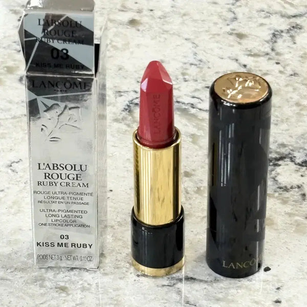 [BUNJANG] Lancôme Rouge Lipstick 3 Kiss Me Ruby / 랑콤 루즈 립스틱 3호 키스미루비