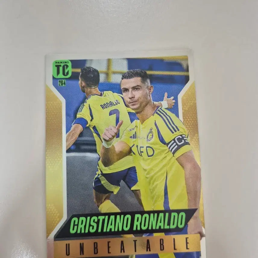 [BUNJANG] Panini 2025 Cristiano Ronaldo Unbeatable Card / 파니니 2025 크리스티아누 호날두 unbeatable 카드