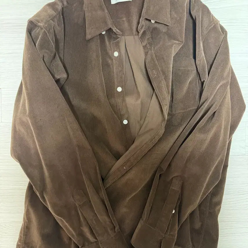 [BUNJANG] Corduroy Shirt / 보세 코듀로이 서츠 (105/ 루즈핏)