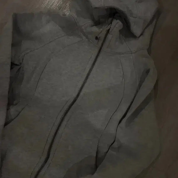 [BUNJANG] Lululemon Grey Hoodie Size 8 / 룰루레몬 회색 후드집업 8