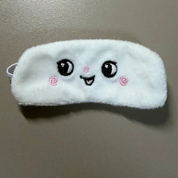 [BUNJANG] NCT WISH Yuta Sakuya Eye Mask (Unofficial Goods) / 엔시티위시 팡이 사쿠야 안대 비공굿 새상품