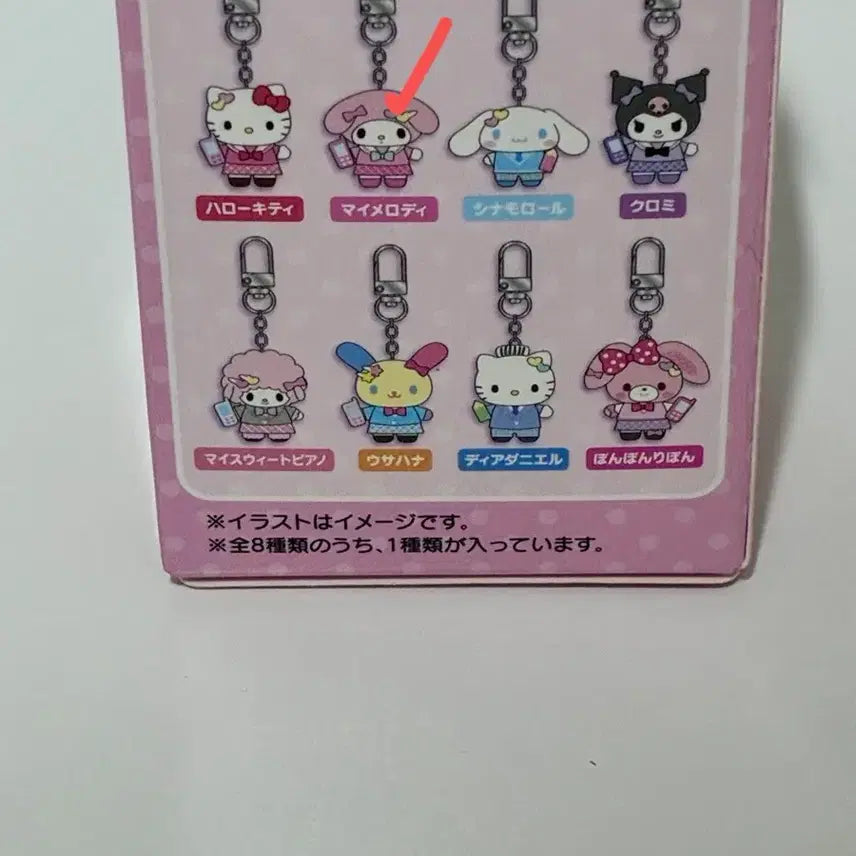 [BUNJANG] Sanrio My Melody Random Keyring / 마이멜로디 랜덤키링 정품