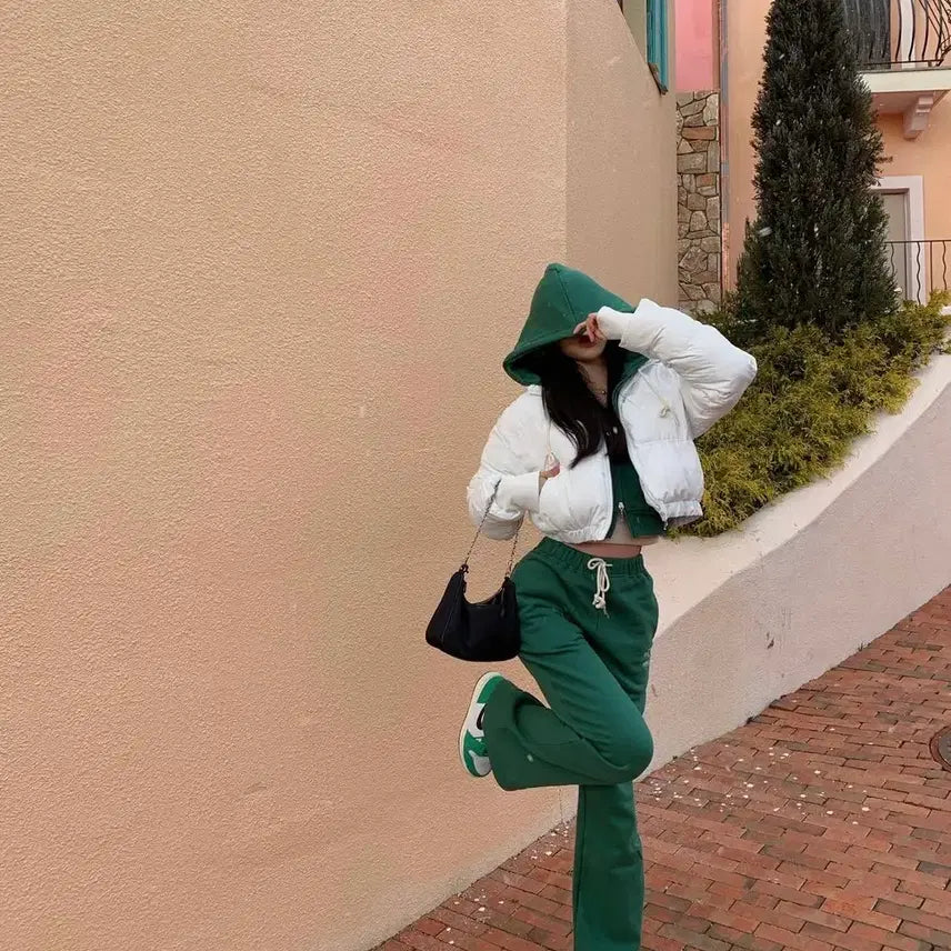 [BUNJANG] Pale Jade Padded Puff Jacket / 페일제이드 퍼프 패딩