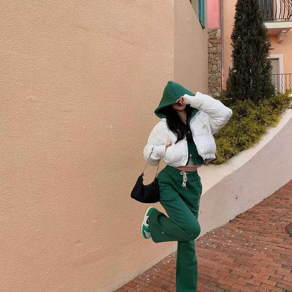 [BUNJANG] Pale Jade Padded Puff Jacket / 페일제이드 퍼프 패딩