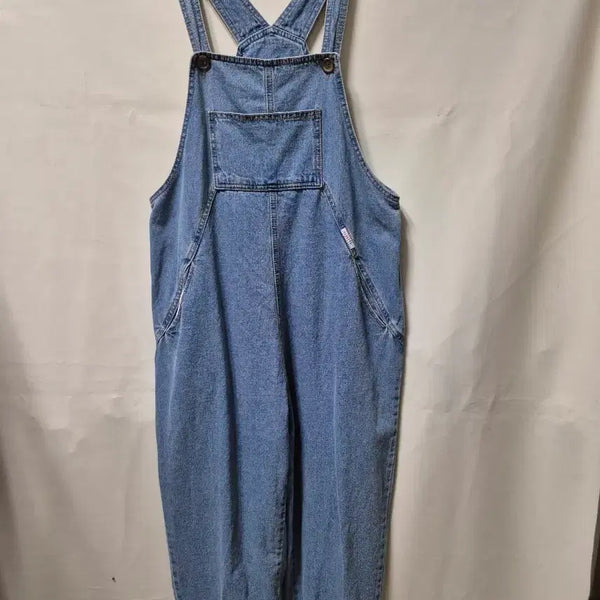 [BUNJANG] Denim Overalls (Size 34/36) / 청청 멜빵바지 34 36사이즈 프리