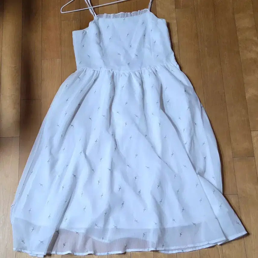 [BUNJANG] Women's White Lace Long Dress (S Size, Vintage) / 새상품 여성 레이스 화이트 롱원피스 S사이즈 빈티지