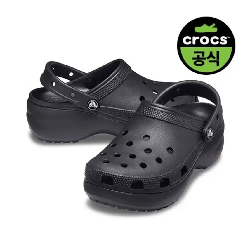 [BUNJANG] Crocs Classic Platform Clog Women's 250 / 크록스 플랫폼 정품