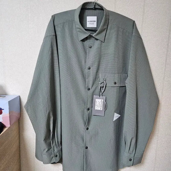 [BUNJANG] And Wander Functional Material Shirt XXL / 새제품 앤드원더 셔츠 XXL