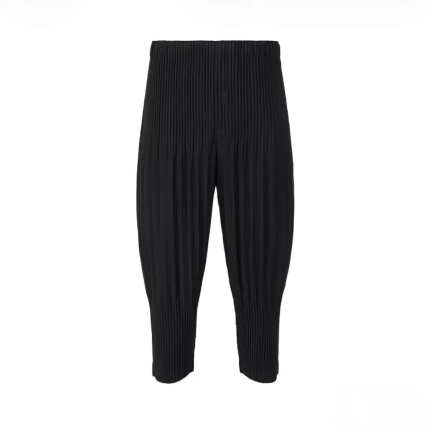 [BUNJANG] Homme Plissé Issey Miyake Basic 7-Length Pants Black Size 3 / [새상품|택포] 옴므플리세 이세이미야케 베이직 팬츠 (블랙/3Size/7부)