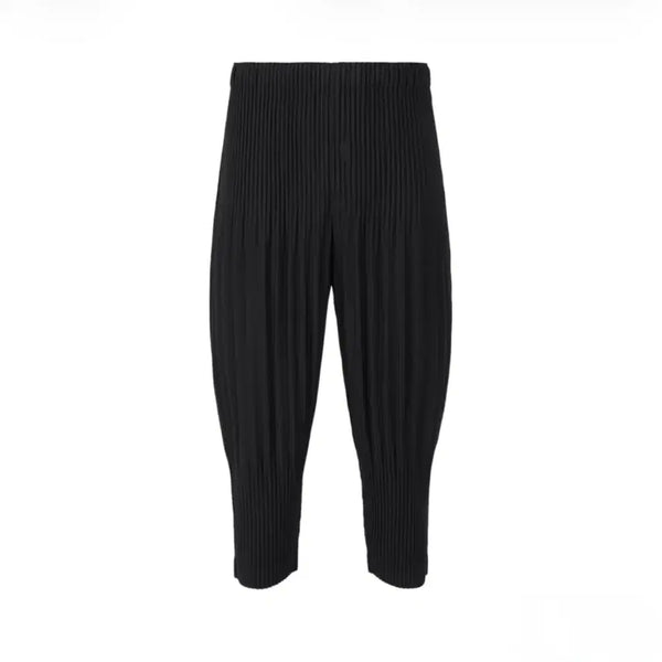 [BUNJANG] Homme Plissé Issey Miyake Basic 7-Length Pants Black Size 3 / [새상품|택포] 옴므플리세 이세이미야케 베이직 팬츠 (블랙/3Size/7부)