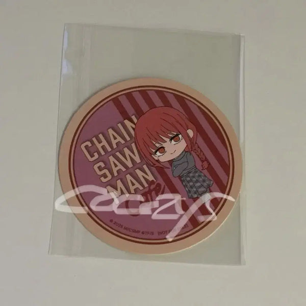 [BUNJANG] Chainsaw Man Collaboration Cafe Exclusive Coaster Makima / 체인소맨 콜라보 카페 특전 코스터 마키마 굿즈
