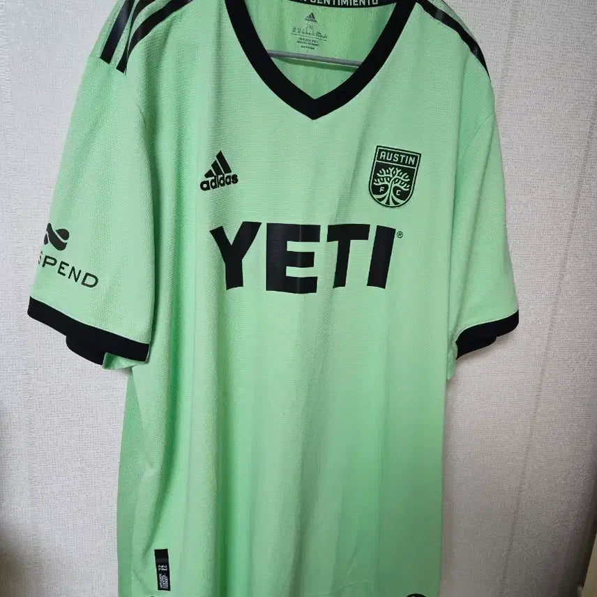 [BUNJANG] Adidas Authentic Austin FC Jersey 2XL / 아디다스 어센틱 오스틴 FC  2XL
