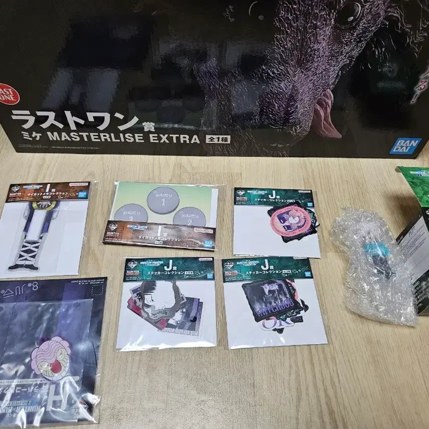 [BUNJANG] Hunter x Hunter Ichiban Kuji Last One & Sub-Prize Bundle / 택포16)헌터헌터 제일복권 이치방쿠지 라스트원 및 하위상 일괄 팝니다