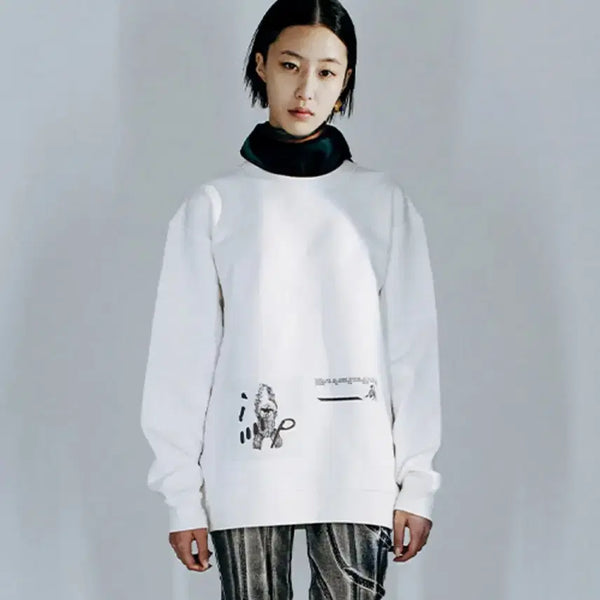 [BUNJANG] I4P Sloth Crew Neck Sweatshirt L / 아이사피 i4p 맨투맨 기리보이 sloth crew neck