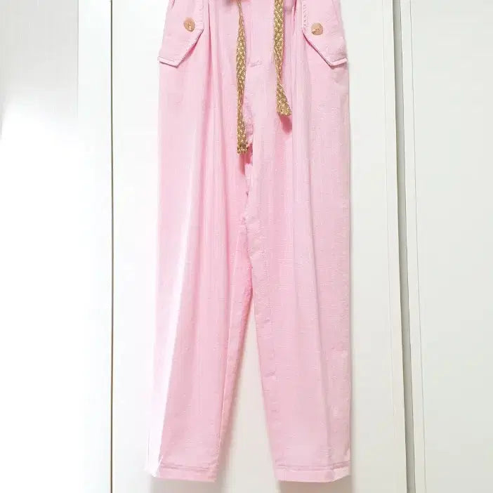[BUNJANG] Belt Set Boy Fit (Baggy Pants) Trousers - New / (새상품)벨트 세트 보이핏(배기 바지) 팬츠(~66사이즈)
