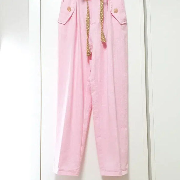 [BUNJANG] Belt Set Boy Fit (Baggy Pants) Trousers - New / (새상품)벨트 세트 보이핏(배기 바지) 팬츠(~66사이즈)