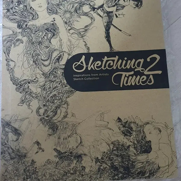 [BUNJANG] Sketching Times 2: Inspiration from Artists Sketch Collection Art Book / Sketching Times 2: Inspiration from Artists Sketch Collection
