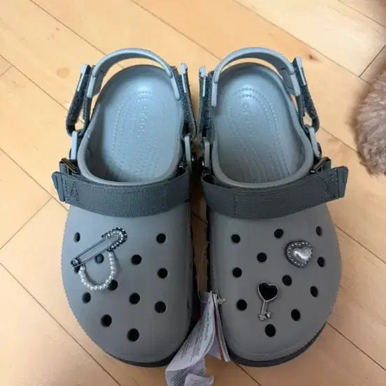 [BUNJANG] Crocs Duet Max II Clog - Grey / 크록스 듀엣맥스2  클로그 그레이