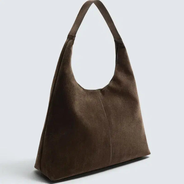 [BUNJANG] Zara 26SS Faux Suede Shoulder Bag / 자라 솔더백 26년SS 새제품