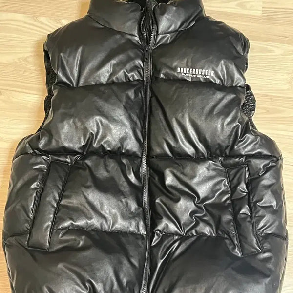 [BUNJANG] Dunk Busters Padded Short Jacket Black / 덩케버스터 숏패딩 블랙
