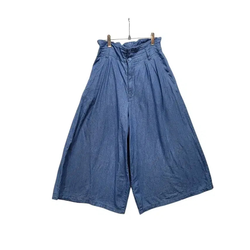 [BUNJANG] Lightweight Blue Denim Relaxed Fit Pants / 블루 데님 얇고 가볍고  활동하시기 좋은 편안한 제품