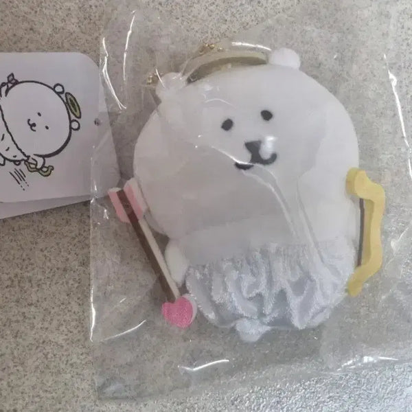 [BUNJANG] Nongdamgom Angel Mascot Doll Keychain / 농담곰 천사 엔젤 마스코트 인형 키링