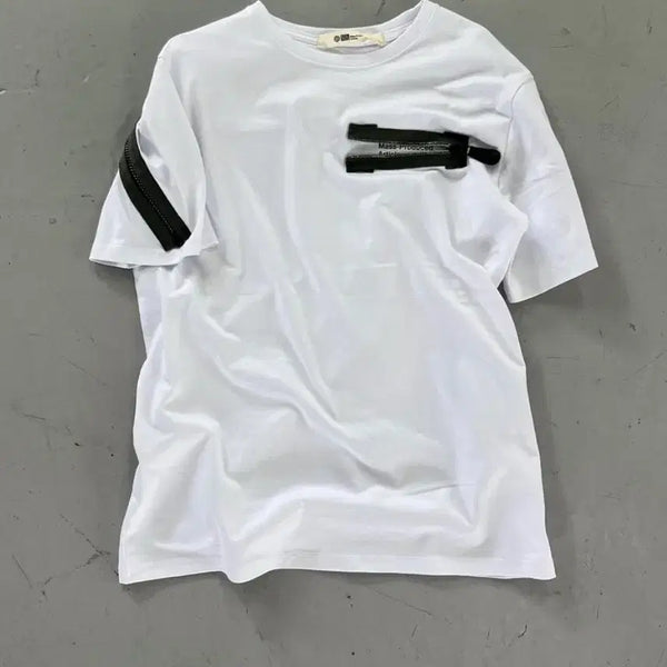 [BUNJANG] Plastic Product Short Sleeve T-Shirt Size L / 플라스틱프로덕트 반팔