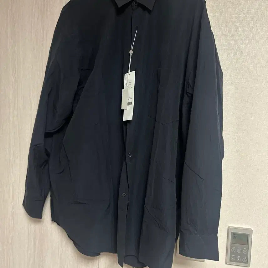 [BUNJANG] COMODO 26FW Navy Shirt Size 5 / 코모리 26fw 셔츠 네이비 5사이즈