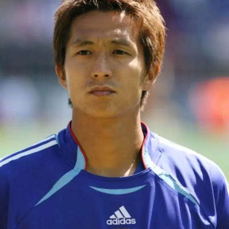 [BUNJANG] Japan National Team 06-08 Home Takasi Fukinishi Football Jersey (M) / 06-08 일본국대 홈 후쿠니시 타카시 굿즈 유니폼