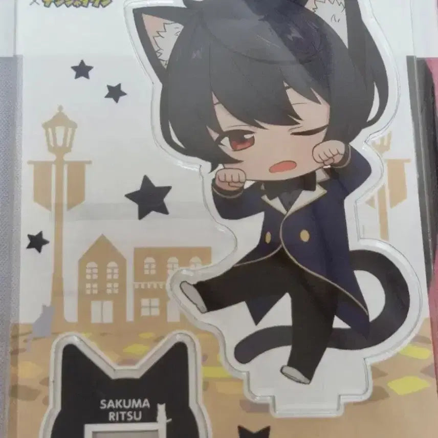 [BUNJANG] Ensemble Stars! Sakuma Rei Nanjatown Collaboration Cat NyaKuri SD Acrylic Stand / 앙스타 사쿠마 리츠 난쟈타운 콜라보 고양이 냥크릴 SD 아크릴 스탠드