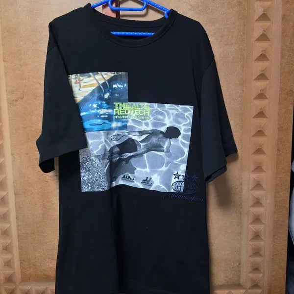 [BUNJANG] Juun.J Oversized Graphic Print T-Shirt / 준지 티셔츠 오버사이즈 44