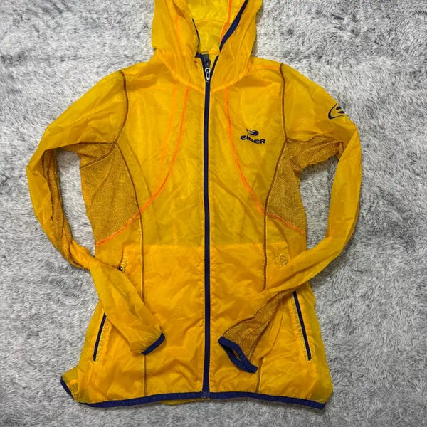 [BUNJANG] Eider Yellow Windbreaker (S) / 아이더 옐로우 바람막이(S)