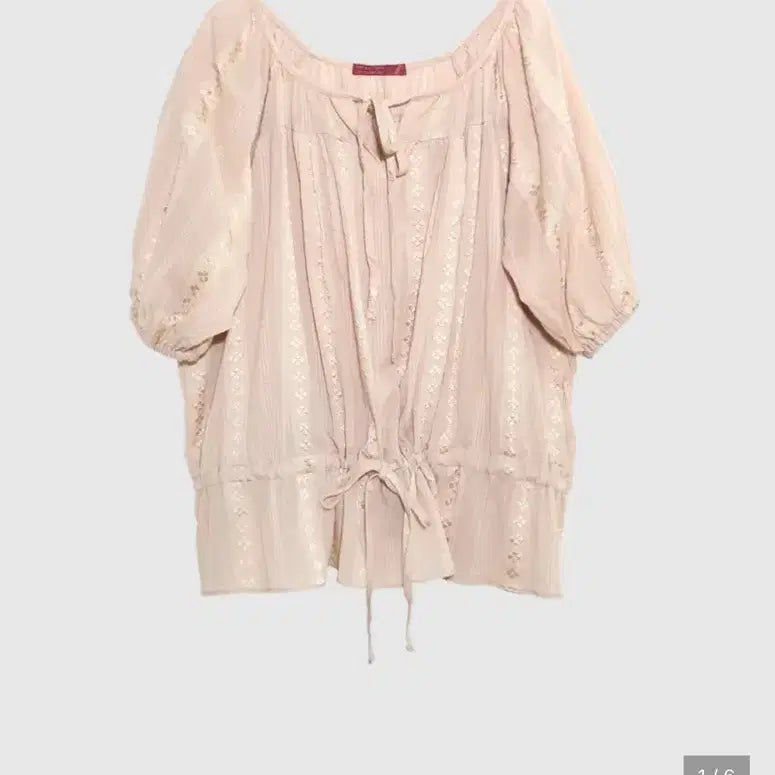 [BUNJANG] In&Yang Harmony Siesta Blouse Blush / 인앤양인하모니 시에스타 블라우스 blush