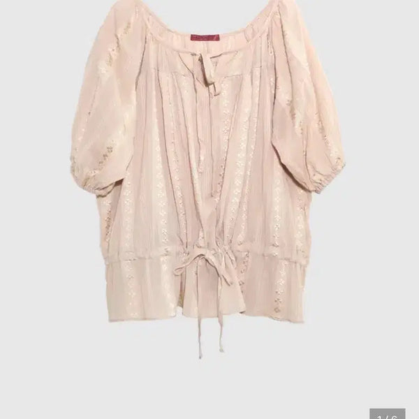 [BUNJANG] In&Yang Harmony Siesta Blouse Blush / 인앤양인하모니 시에스타 블라우스 blush