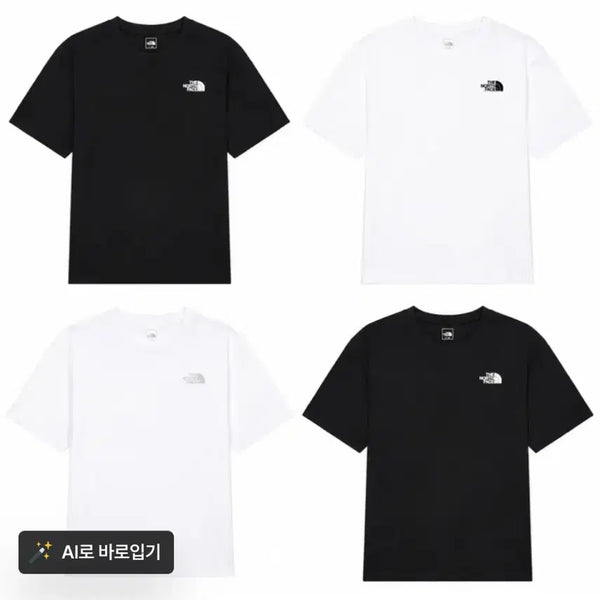 [BUNJANG] The North Face Cotton T-Shirt XS / 노스페이스 반팔xs