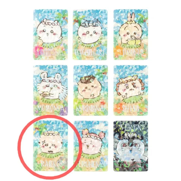 [BUNJANG] Chiikawa Movie Secret of Mermaid Island Clear Card - Raccho / 치이카와 영화 극장판 인어의섬의 비밀 포토카드 클리어카드 - 랏코