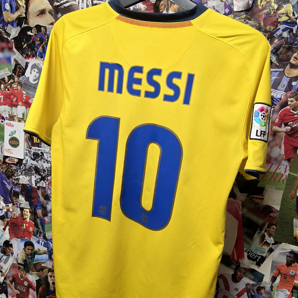 [BUNJANG] Barcelona 2008-2009 Lionel Messi Away Jersey (Size S) / 바르셀로나 08-09 메시 어웨이 유니폼