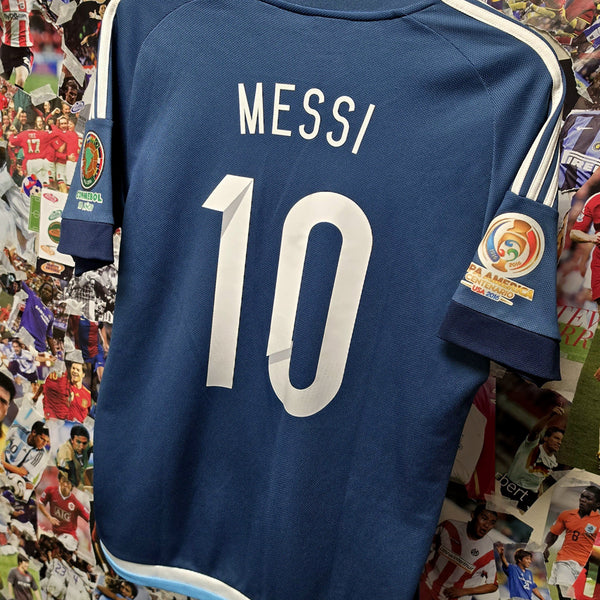 [BUNJANG] Argentina 2015-2016 Lionel Messi #10 Away Football Jersey L / 아르헨티나 15-16 메시 어웨이 유니폼