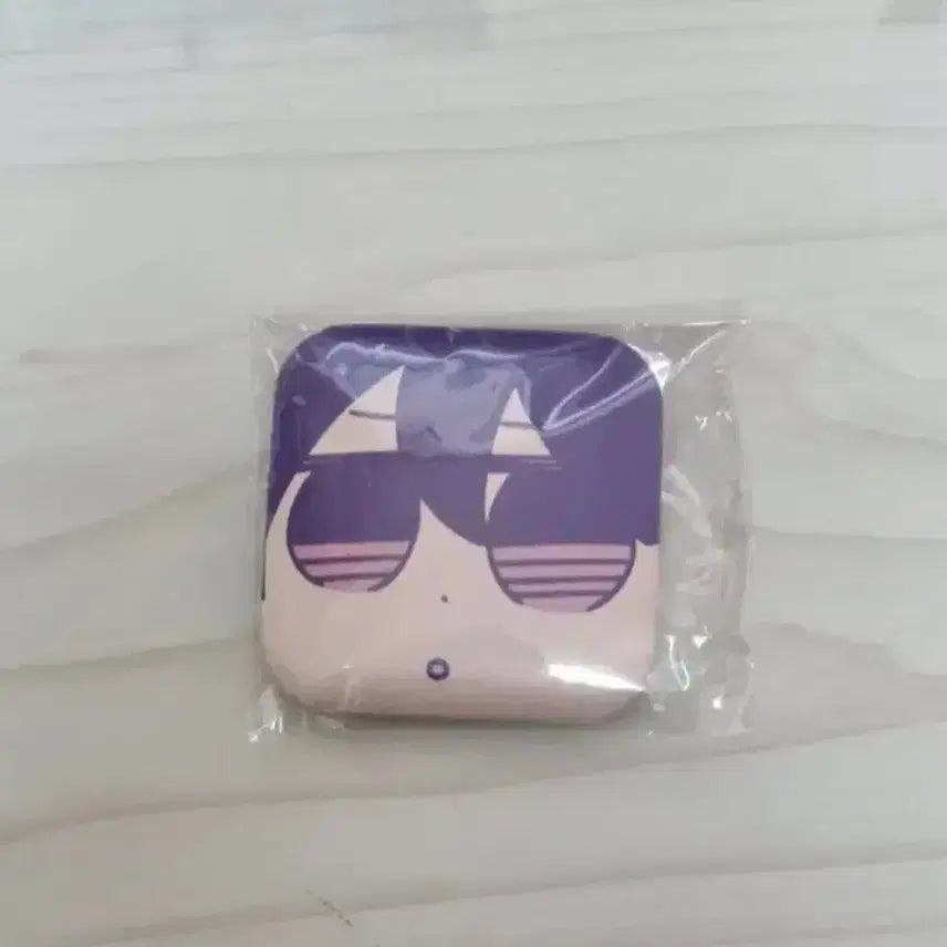 [BUNJANG] Ensemble Stars! Ritsu Sakuma Bubuki Square Can Badge / 앙스타 사쿠마 리츠 부쿠부 사각 캔뱃지