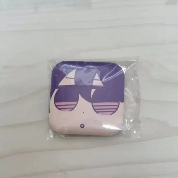 [BUNJANG] Ensemble Stars! Ritsu Sakuma Bubuki Square Can Badge / 앙스타 사쿠마 리츠 부쿠부 사각 캔뱃지