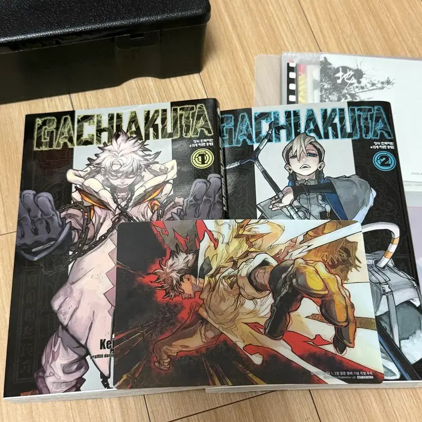 [BUNJANG] Valkyrie Parade Vol. 1-2 Manga Set with Bonus / 가치아쿠타 1, 2권 만화책 특전포함