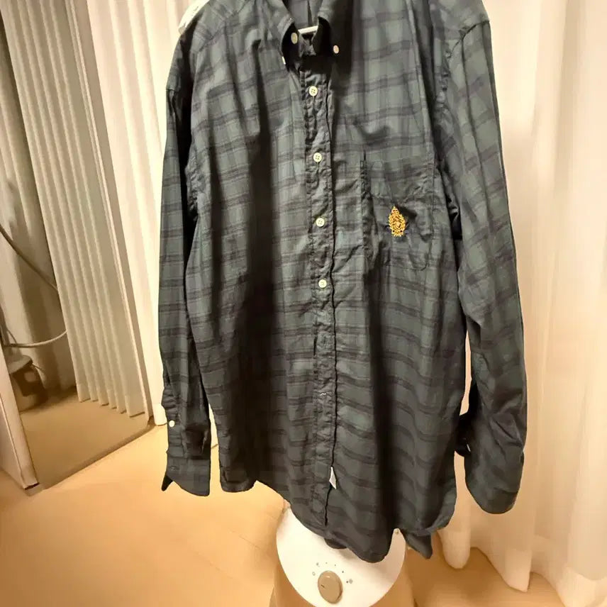 [BUNJANG] Vintage Polo Crest Shirt USA Made / 빈티지 폴로 크레스트 셔츠 메이드인 usa