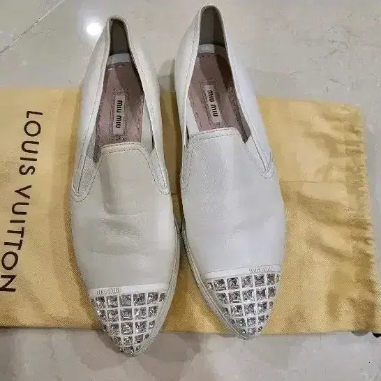 [BUNJANG] Miu Miu Slip-On Sneakers Size 37 / 미우미우 슬립온 스니커즈 37