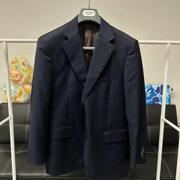 [BUNJANG] Suit Supply Navy Wool Jacket / (사이즈100)수트서플라이-네이비 울 자켓