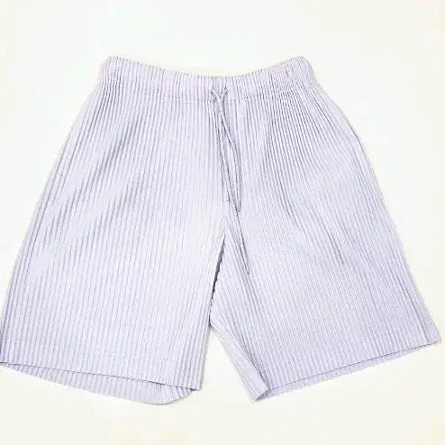 [BUNJANG] Homme Plissé ISSEY MIYAKE Lavender Shorts (Size F) / [F] 옴므플리세 연보라 숏츠