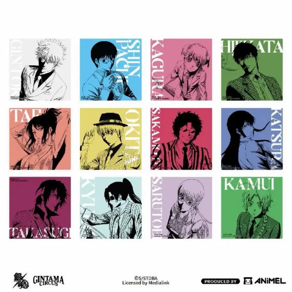 [BUNJANG] Gintama 20th Anniversary Acrylic Block Bundle Set / 은혼 20주년 아크릴 블록 일괄