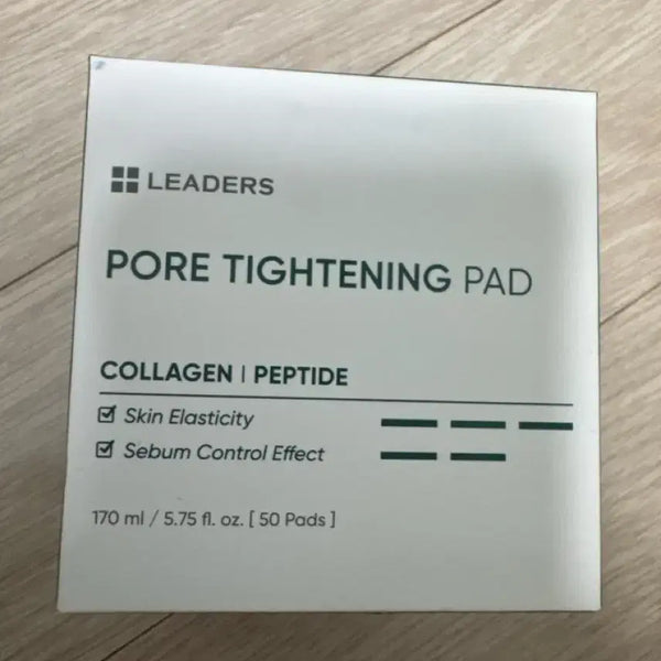 [BUNJANG] Leaders Pore Tightening Pad 170ml 50 Sheets / 미개봉 새상품 리더스 모공 탄력 패드 170ml 50매
