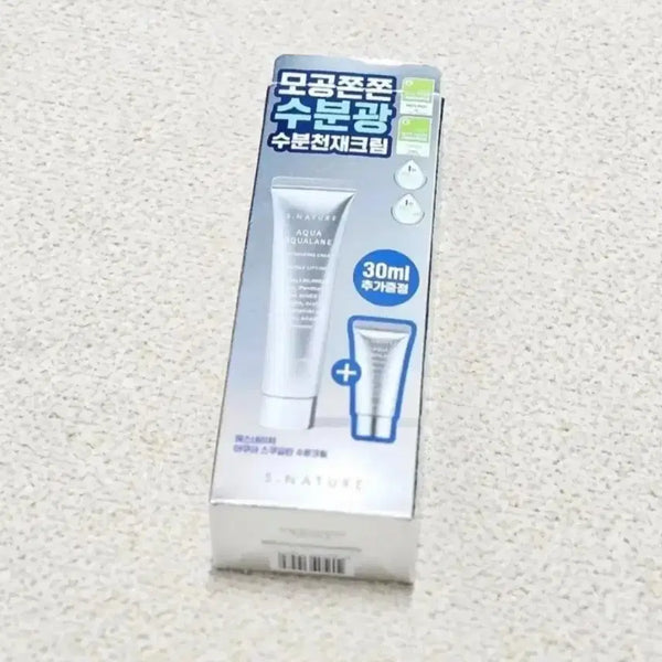 [BUNJANG] SNature Moisture Cream Set (60ml + 30ml) / [미개봉] 에스네이처 수분크림 60ml+30ml